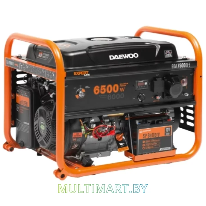 Бензиновый генератор Daewoo Power GDA 7500DFE